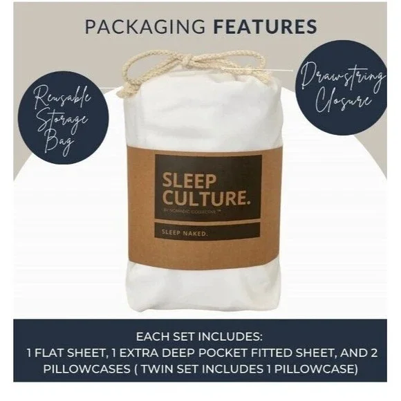 Twin Size Sheet Set - Breathable & Cooling - Hotel Luxury Bed Sheets Extra Soft - Picture 5 of 7